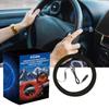 Rayhong Heated Non-Slip Universal Steering Wheel Cover - Quick Hand Warmer & Protector