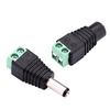 5pairs DC 12V Female And Male Connectors 5.5x2.1mm Power Plug Adapter Jacks Sockets For Signal Color LED Strip Light CCTV Camera