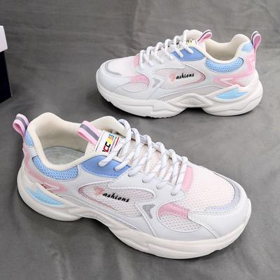 Модная женская повседневная обувь для весенних и осенних сезонов, дышащие женские кроссовки для бега на открытом воздухе, фитнеса, противоскользящая обувь для женщин