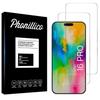 Закаленное стекло для iPhone 16 PRO [Упаковка 2 шт.] Защитная пленка для экрана Phonillico®
