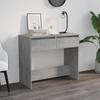 VidaXL Console Table Concrete Grey 89x41x76.5 Cm Steel 809570