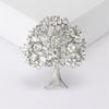 Elegant Tree Brooch Pin Distinctive Tree Clothing Lapel Pin Essential Fashion Brooch Accessory