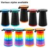 Camping Chairs Portable Folding Stool Mini Telescopic Adjustable Stool Camping Ultralight Portable Foldable Stool Load 397lb
