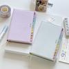 Colorful Index Agenda Book PU Leather To Do List Notepad New Appointment Book School Supplies