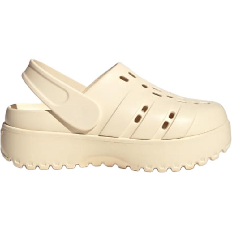 adidas Adilette Platform Clog Wonder White Женские кроссовки Cream JP7159