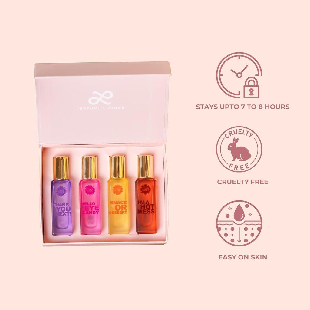 Подарочный парфюмерный набор Perfume Lounge Gin & Tonic 4x20 мл для женщин