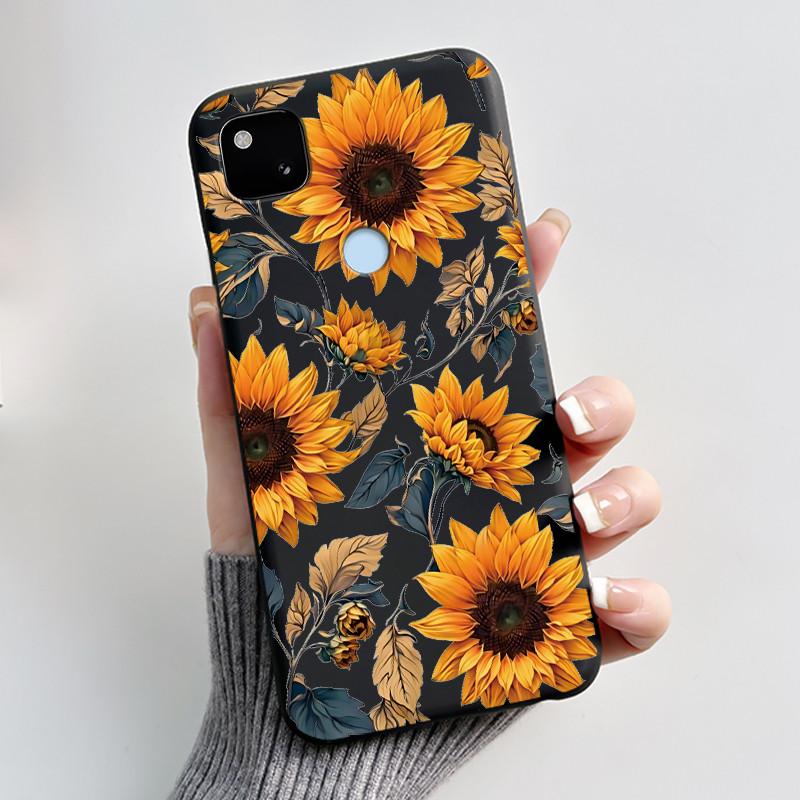 Чехол для телефона Google Pixel 4a 4G / 4a 5G, Ультратонкий, Тонкий, Эстетичный, Роскошный, Милый, Крутой, Для Мальчиков, Девочек, Мягкий Силикон, Матовый Чехол