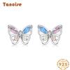 Tancise 925 Sterling Silver Zircon Earrings Drop Earrings For Women Wedding Party Gifts