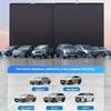 1Pair Automatic Retractable Car Sunshade Oxford Cloth Sun Shade Front Windshield Car Sun Visor Auto Outdoor Accessories
