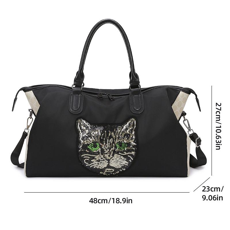 Большая вместительная дорожная сумка для женщин, спортивная сумка для йоги и фитнеса, студенческая сумка-органайзер на одно плечо, дорожная сумка для коротких поездок