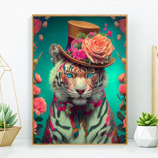 1 комплект алмазной живописи набор мультфильм животных узор DIY горный хрусталь картина ремесло набор для украшения дома