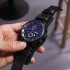 Ретро Мужские Часы Высококлассные Роскошные Мужские Часы Ремешок из ПУ Кожи Дата Бизнес Кварцевые Часы Большой Циферблат Военные тактические Наручные Часы
