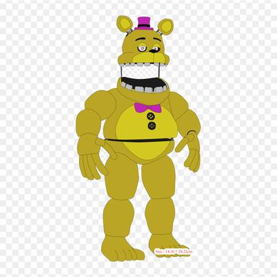 Fredbear Five Nights At Freddy's Five Nights At Freddy's 4 Five Nigh термонаклейки для одежды, сумка-футболка, теплопередающие наклейки, железные нашивки