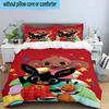 3PCS Bunny And Friends Adventure 3pcs Bedding,Including 3PCS Duvet Cover And 2pcs Pillowcases Perfect for Christmas,Ideal for Bedroom, Dormitory