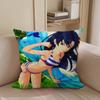 C-Chihaya Kisaragi Anime Cartoon Pillow Cushion Cover Pillowcase Living Room Sofa Home Decor Customized