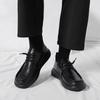Formal Men's Shoes Genuine Leather Spring Business and Leisure Leather Shoes 2024 New Trend Versatile Thick Soled Shoes for Men