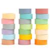 YUBX Masking Set of Macaron and Plain Washi Pastel Perfect for DIY Gift and Gift Decorations Tape, 20, Tapes, Colors, Crafts, Journals, Planners,