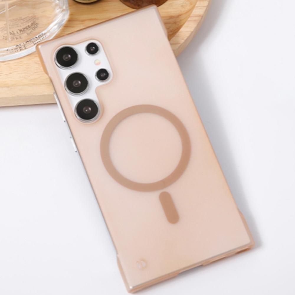 Чехол для телефона Samsung Galaxy S25 Ultra Защита от царапин Безрамочная ПК-крышка Совместим с MagSafe