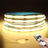 DC5V USB Dimmable COB LED Strip Light 320LEDs/M COB LED Tape RF Remote Control Dimmer For TV Mirror Closet Backlight Night Light