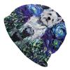Ночная шапка Westie, вязаная шапка для женщин, унисекс, хип-хоп, вест-хайленд-уайт-терьер, зимние шапки с черепами для собак, шапки для лыж