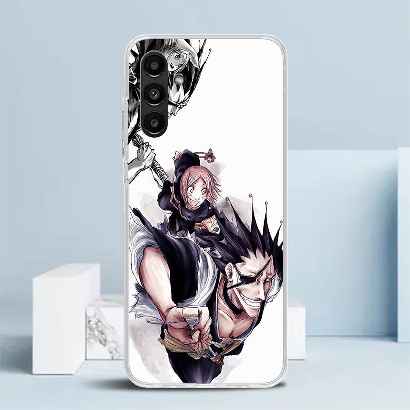 Чехол для телефона Bleach Кемпачи Зараки Для Samsung Galaxy A17 A37 A57 A16 A15 A14 A13 A56 A55 A54 A53 A36 A35 A34 A33 A26 A25 A24 A23