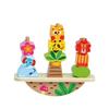 Wooden Toy - MOLTO - Activity Stacker - Jungle Animals - Fine Motor Skills - Baby