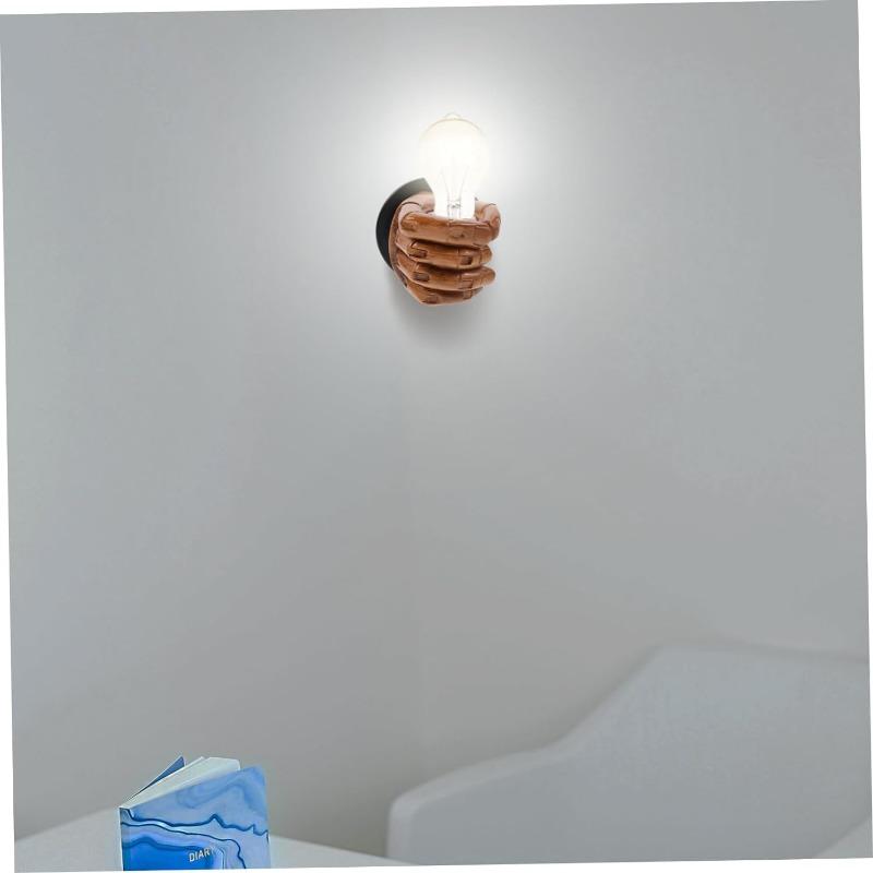 Wall Lamp Base Candle Stand LED Bulbs Wall Mounted Candle Holder Wall Lamp Lamp Base for Lamp Stands Old E27 Lamp Holder E27 Sockets Resin