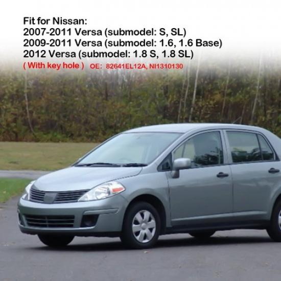 Дверная ручка наружная передняя левая для стороны 07-11 Nissan Versa Автомобильные аксессуары