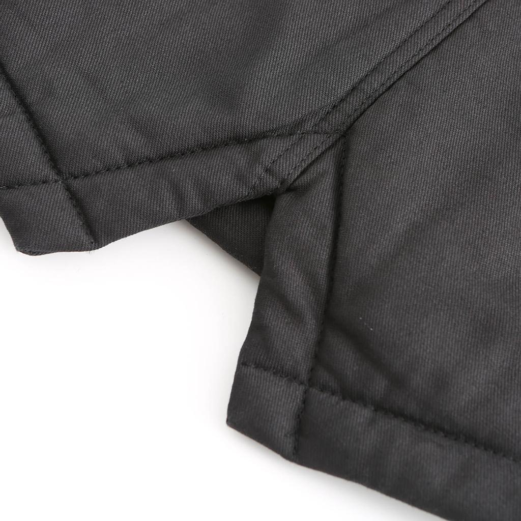 Женская зимняя флисовая съемная шапка средней длины, теплая куртка, хлопковое пальто