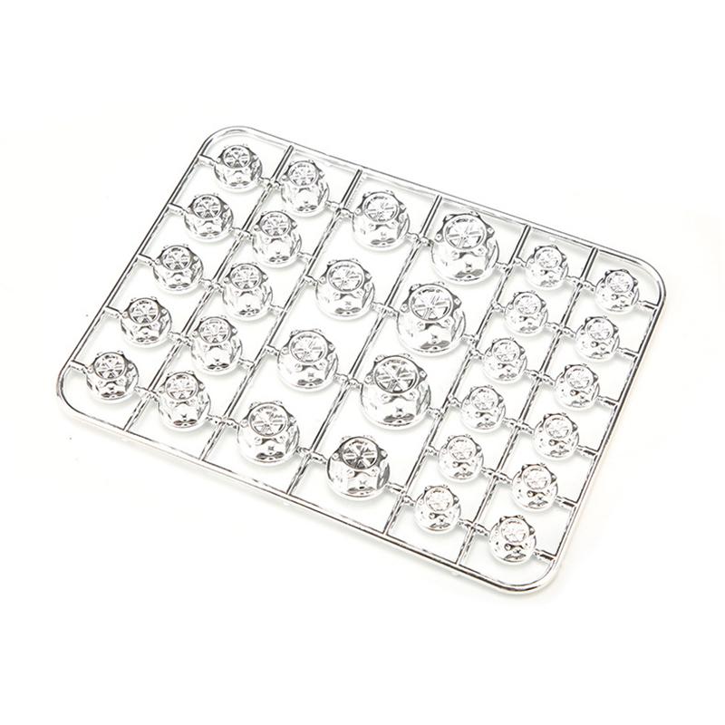 Комплект из 30 колпачков для винтов мотоцикла, гаек двигателя, колпачков для болтов, декоративная крышка для головки корпуса, аксессуары для модификации мотоцикла