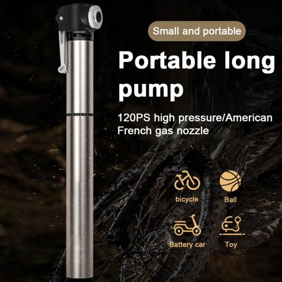 Велосипед МТБ Горный велосипед Велоспорт Ручной воздушный насос высокого давления Накачка мяча и шин