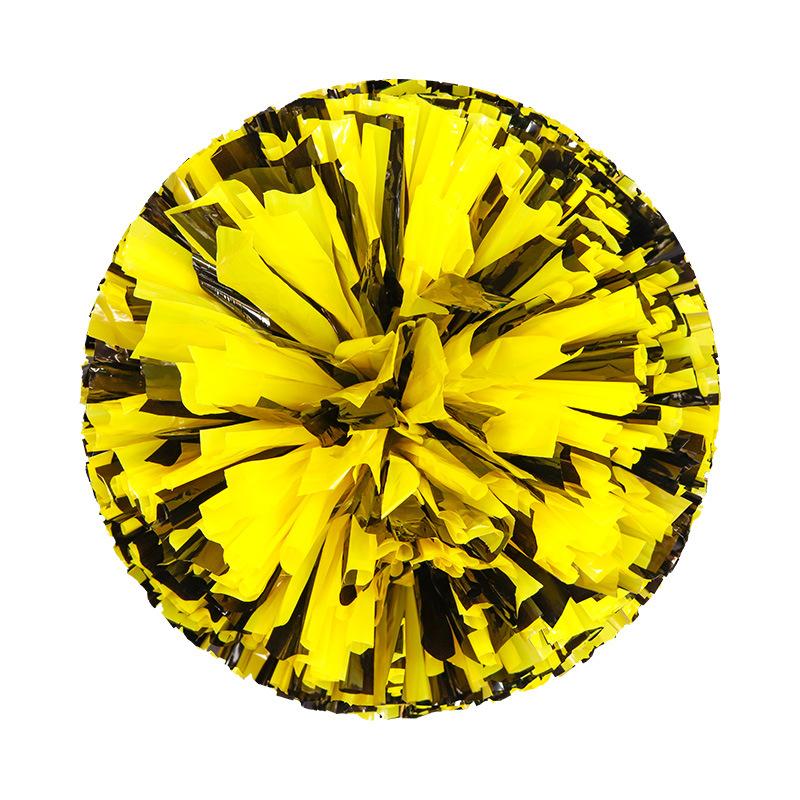 Женские разноцветные помпоны для черлидинга, шарики для черлидинга, черные и синие, золотые, серебряные, красные, зеленые, танцевальные аксессуары для черлидинга