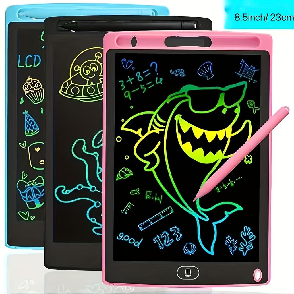 "8.5"" Kid-Friendly LCD Writing Tablet – Creative Educational Toy, Durable & Portable, Ideal for Birthday/Christmas/Halloween Gifts"