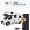 STARELO NEMA 14-50R Outlet,50Amp RV Power Outlet Box 125/250Volt,Outdoor dustproof and Weatherproof for RVs, Electric Vehicles, generators, Welding