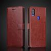 Card Holder Cover Leather Case for Xiaomi Redmi 7 Redmi7 Pu Leather Flip Cover Retro Wallet Phone Case Business Fundas Coque