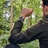 VICTORINOX SWISS ARMY Analog Black Black Leather Stainless Steel Case Strap Replacement Brand New Black Leather Band 242044 Watch, Waterproof, Men's