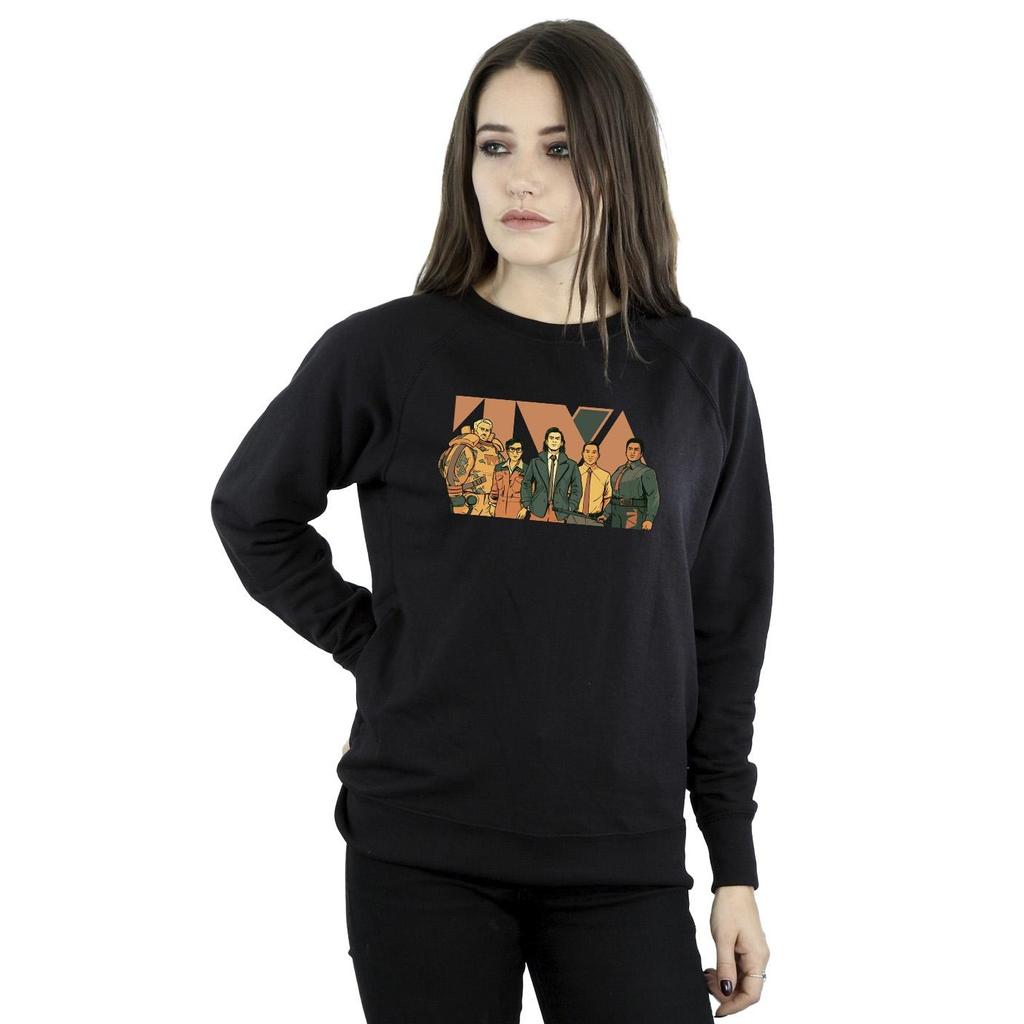 Marvel Womens/Ladies Loki TVA Group Sweatshirt