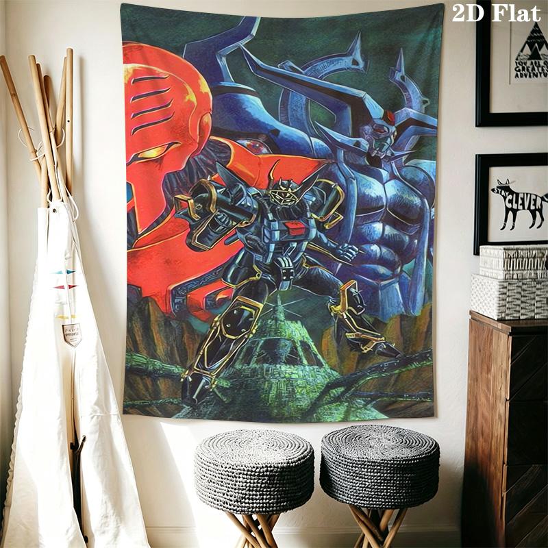 Anime robot Pattern Home Decor Tapestry, Wall Hanging, Decorative RV Wall Cloth.MGT0918179