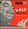 7-дюймовая пластинка ФЭТС УОЛЛЕР - "Fats" Waller Favorites WPT19 RCA Victor 1953 США Джаз Б/У