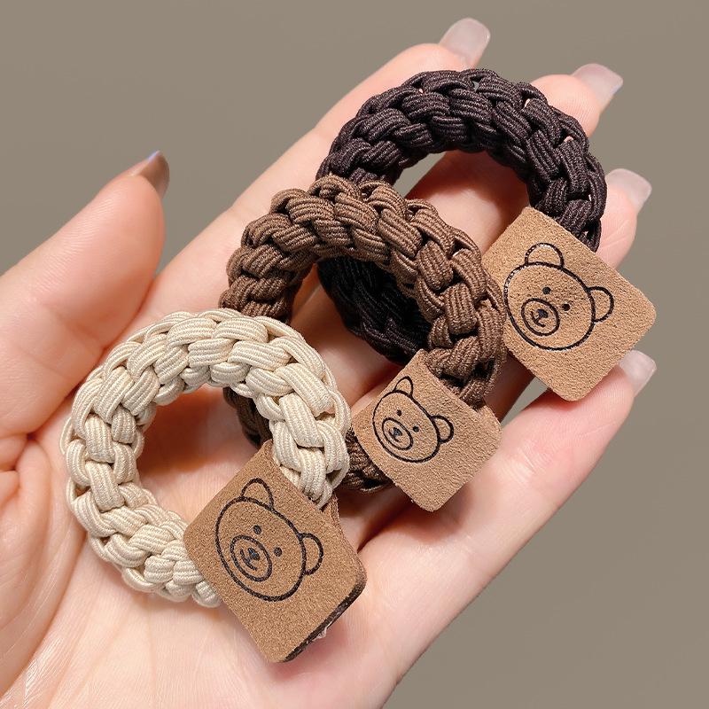 Handmade High Elastic Thick Hair Band with Japanese and Korean Style for Girls