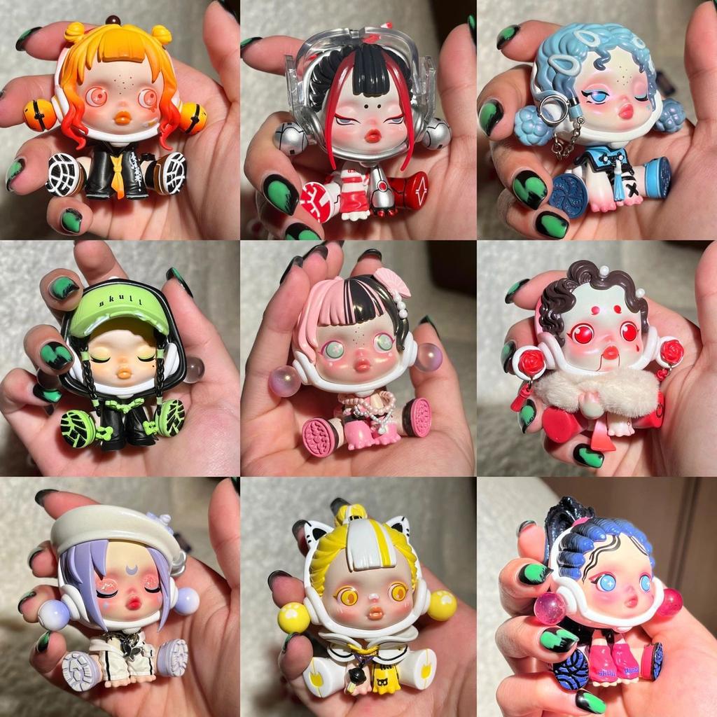 Night City Blind Box Night Guardian Meditator Hand-made Ornaments Children's Gift