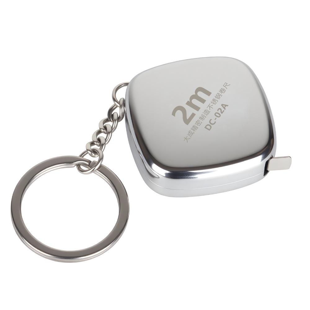 Stainless Steel Mini Tape Measure 2m Measuring Tools Portable Pocket Tape Measure Tailor
