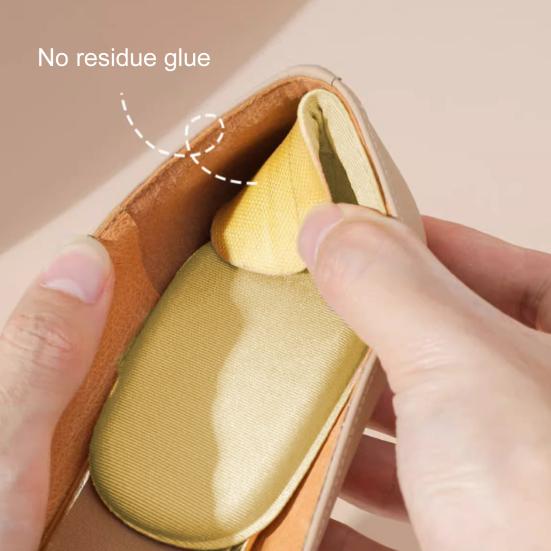 1 Pair Heel Adjustment Pad Shock-Absorbing Comfortable Insole for Shoe Size Adjustment High Heel Shoe Adapter for Various Shoe Types