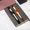 1pc Adjustable Elastic Band Pen Holder Colorful PU Leather Pen Sleeve Pouch Elastic Notebook Pen Holder Detachable