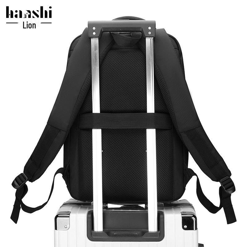 High-End Waterproof Commuter Backpack for Men and Women - Fashionable Travel and Work Bag