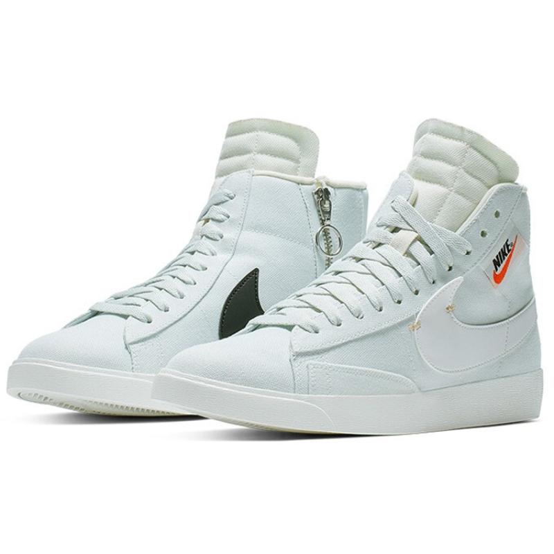 Nike Женские кроссовки Blazer Mid Rebel 'Ghost Aqua' Обувь для скейтборда BQ4022-400
