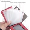 uldf10 Car Driver License Suede Leather Bag Auto Driving Documents Wallet For Mitsubishi Lancer Ralliart ASX Mirage Pajero Xpander