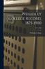 Книга Wellesley College Record, 1875-1900; 1875-1900