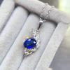 Bulk 925 Sterling Silver Natural Gemstone Custom Fashion Charm Animal Women Pendant Necklace for Daily Wear