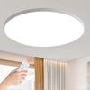 Watakuryohin Ceiling Light, LED, 6-tatami Mat Size, with Remote Control, 24W, 10-level Dimming, Night Light, Timer Function, High Brightness, Slim,
